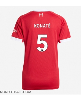 Billige Fotballdrakt Liverpool Ibrahima Konate #5 Replika Hjemmedrakt Dame 2025-26 Kortermet Billige Fotballdrakt Liverpool Ibrahima Konate #5 Replika Hjemmedrakt Dame 2025-26 Kortermet